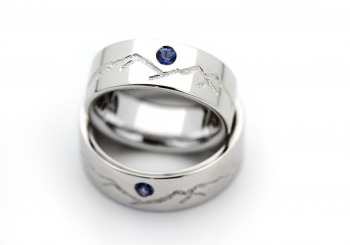 Mountain Ring Set