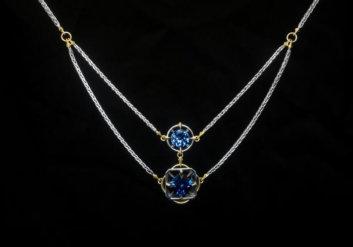 Twinned Yogo Necklace