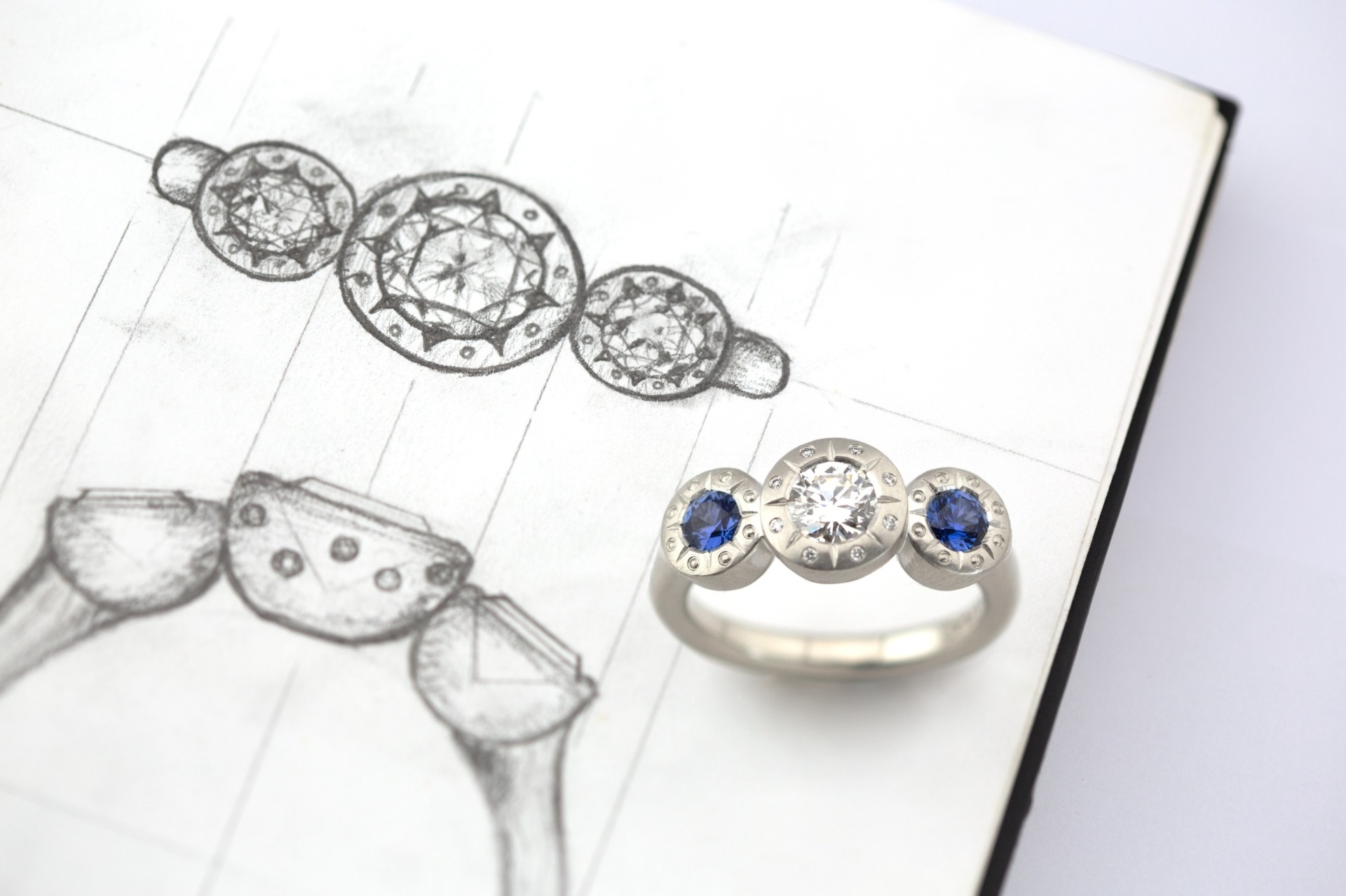 Montana Yogo Sapphire Necklaces