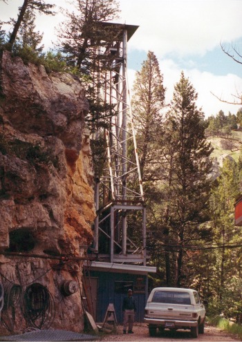 The Vortex Mine hoist