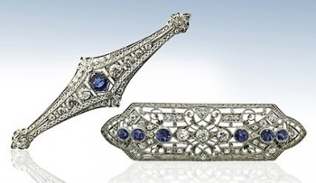 Original Yogo jewelry by Johnson, Walker & Tolhurst, circa 1920