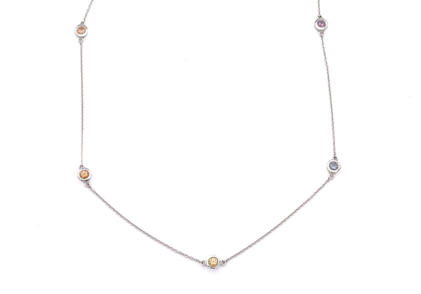 MT Sapphire necklace